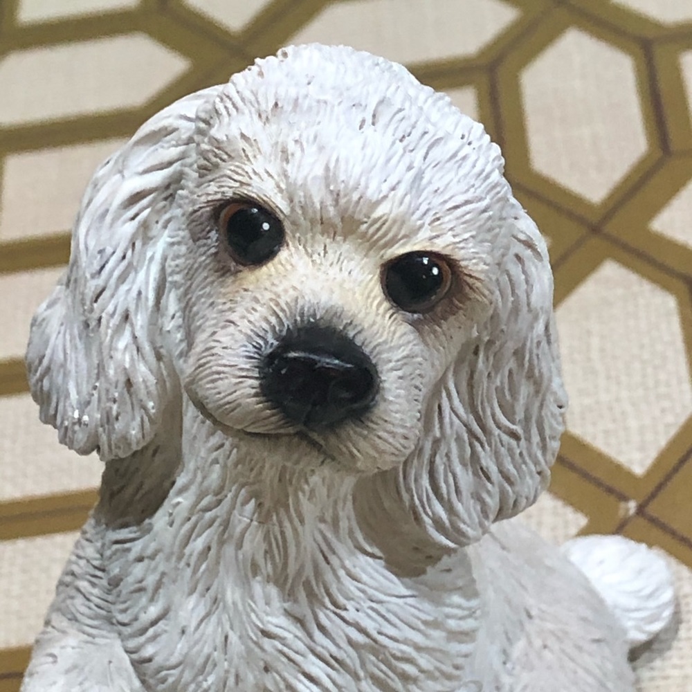 COPY - Poodle figurine DOG COUNTRY ARTISTS adorable